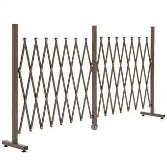 Netto Marken-Discount Outsunny Zaun Aluminium, Eisen Angebot