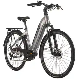 Netto Marken-Discount Adore ADORE E-Citybike 28 Alu Cityfahrrad CX-660 Mittelmotor 75NM / 14,7Ah Grau matt Angebot