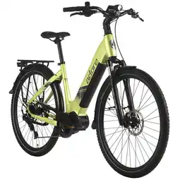 Netto Marken-Discount Adore ADORE E-Citybike 28 Alu Cityfahrrad CX-380 Mittelmotor 85NM / 15Ah Lime Green Angebot