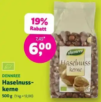 Biomarkt DENNREE Haselnusskerne Angebot