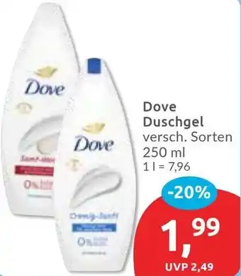 Budni Dove Duschgel Angebot