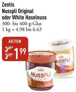 Galeria Markthalle Zentis Nusspli Original oder White Haselnuss Angebot