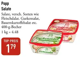 Galeria Markthalle Popp Salate Angebot