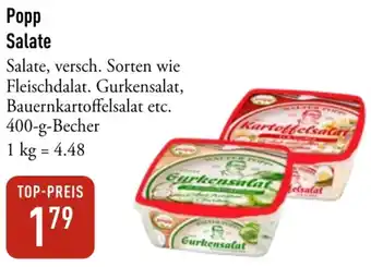 Galeria Markthalle Popp Salate Angebot