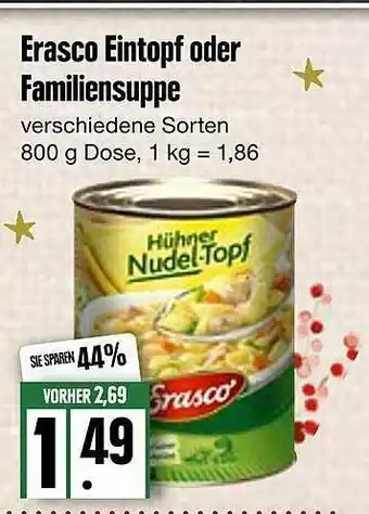 Edeka Frischemarkt Erasco Eintopf Oder Familiensuppe Angebot