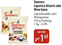 Galeria Markthalle Taveners Liquorice Allsorts oder Wine Gums Angebot