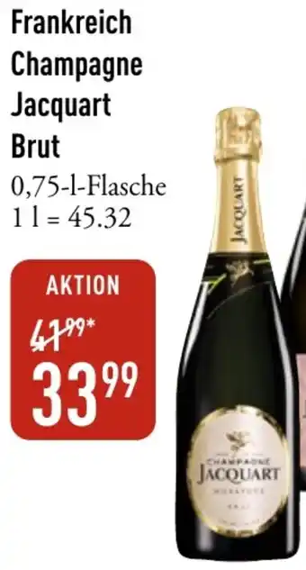 Galeria Markthalle Frankreich Champagne Jacquart Brut Angebot