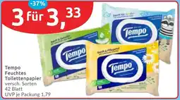 Budni Tempo Feuchtes Toilettenpapier Angebot
