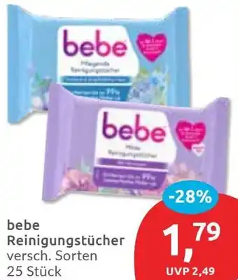 Budni bebe Reinigungstücher Angebot