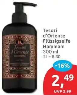 Budni Tesori d'Oriente Flüssigseife Hammam Angebot