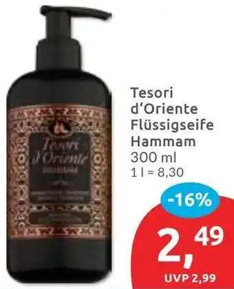 Budni Tesori d'Oriente Flüssigseife Hammam Angebot