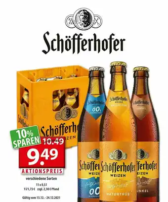 Getränkeland Schöfferhofer Angebot