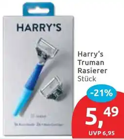 Budni Harry's Truman Rasierer Angebot