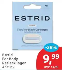 Budni Estrid For Body Rasierklingen Angebot