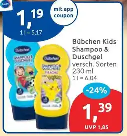 Budni Bübchen Kids Shampoo & Duschgel Angebot