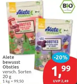 Budni Alete bewusst Obsties Angebot