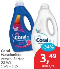 Budni Coral Waschmittel Angebot