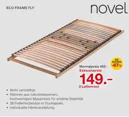 Möbelzentrum Pforzheim Novel eco frame fly Angebot