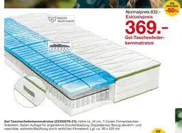 Möbelzentrum Pforzheim Valnatura gel-taschenfederkernmatratze Angebot