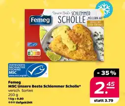 NETTO Femeg, msc msc unsere beste schlemmer scholle Angebot
