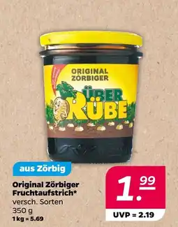 NETTO Original zörbiger fruchtaufstrich Angebot
