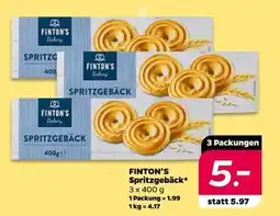 NETTO Finton's spritzgebäck Angebot