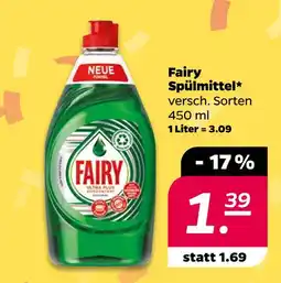 NETTO Fairy spülmittel Angebot