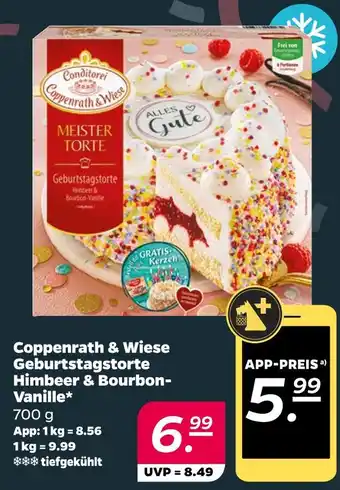 NETTO Coppenrath & wiese geburtstagstorte himbeer & bourbon-vanille Angebot