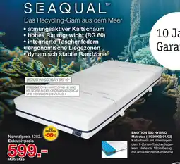 Möbelzentrum Pforzheim Seaqual emotion s60 hybrid matratze Angebot