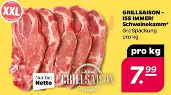 NETTO Grillsaison - iss immer! schweinekamm Angebot