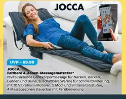 NETTO Jocca faltbare 4-zonen-massagematratze Angebot
