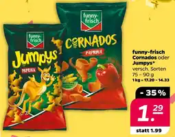 NETTO Funny-frisch cornados oder jumpys Angebot
