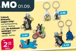 NETTO Trötsch einkaufswagen-chip mit schlüsselring oder 3d-schlüssel- anhänger oder -magnet Angebot