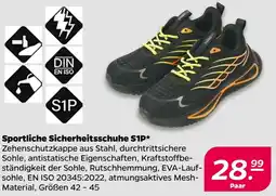 NETTO Sportliche sicherheitsschuhe s1p Angebot