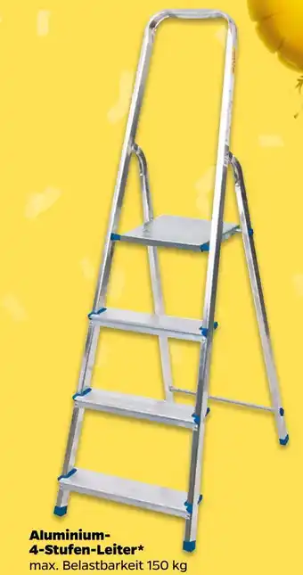 NETTO Aluminium-4-stufen-leiter Angebot