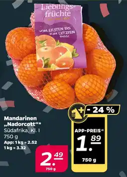 NETTO Mandarinen 'nadorcott' Angebot