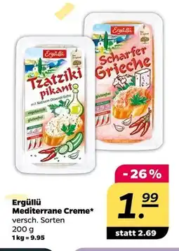 NETTO Ergüllü mediterrane creme Angebot