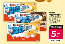 NETTO Kinder happy hippo Angebot