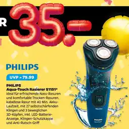 NETTO Philips aqua-touch rasierer s1151 Angebot