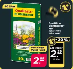 NETTO Qualitäts-blumenerde Angebot