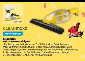 NETTO Cleanmaxx akku-fensterreiniger Angebot