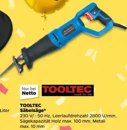 NETTO Tooltec säbelsäge Angebot