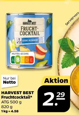 NETTO Harvest best fruchtcocktail Angebot