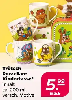 NETTO Trötsch porzellan-kindertasse Angebot