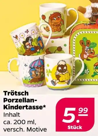 NETTO Trötsch porzellan-kindertasse Angebot