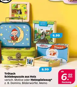 NETTO Trötsch schiebepuzzle aus holz oder holzspielzeug Angebot