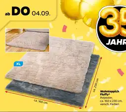 NETTO Wohnteppich fluffy Angebot