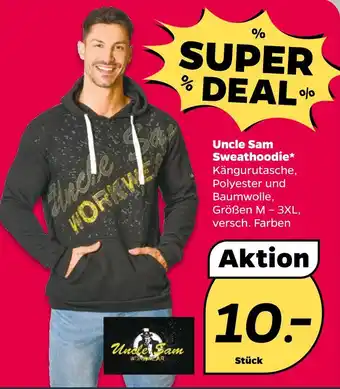 NETTO Uncle sam sweathoodie Angebot