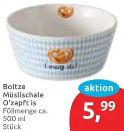 Budni Boltze Müslischale O'zapft is Angebot