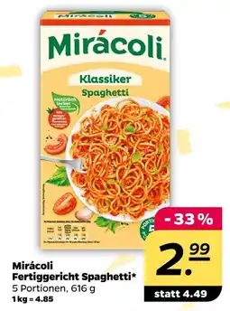NETTO Mirácoli klassiker spaghetti Angebot
